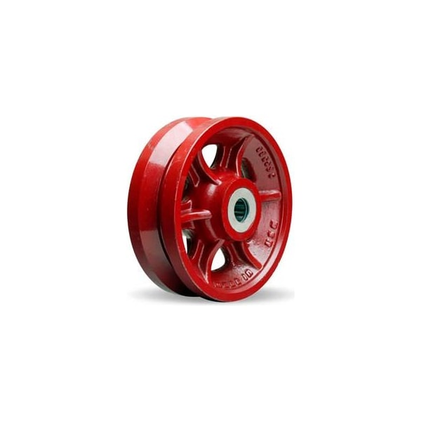 Hamilton Casters Hamilton V-Groove Wheel 8 x 2-3/4 - 1" Roller Bearing W-8-V-1 - main